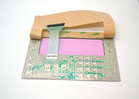 PET Embossed Tactile màng Switch với màu hồng hiển thị trong suốt màu