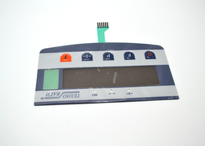 Dampproof Tactile màng chuyển đổi bàn phím bảng điều khiển 150mm x 80mm OEM / ODM