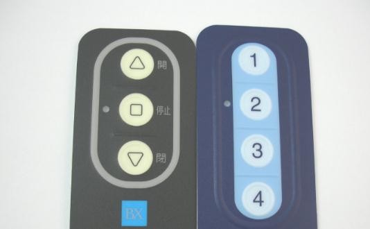 Push Button Backlit Membrane Switch Bàn phím in lụa linh hoạt chống ăn mòn