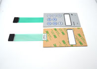 Embossed Tactile Waterproof màng Switch với bảo vệ phim trên lớp phủ