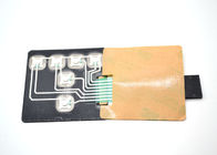 Embossed Tactile kim loại Dome màng chuyển đổi bàn phím với nam cáp kết nối