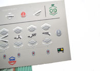 Độ ẩm bằng chứng LED Màng Switch Embossed Tactile Bàn phím cho dụng cụ y tế