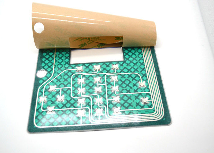 Embossed Tactile Colorized kín màng Switches với che chắn Circiuit