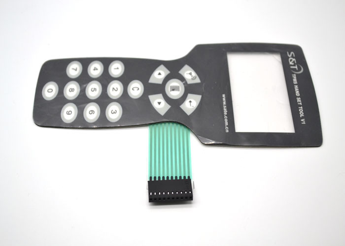 Embossed Tactile Membrane Switch Bàn phím cho điều khiển từ xa Anti - Microbial